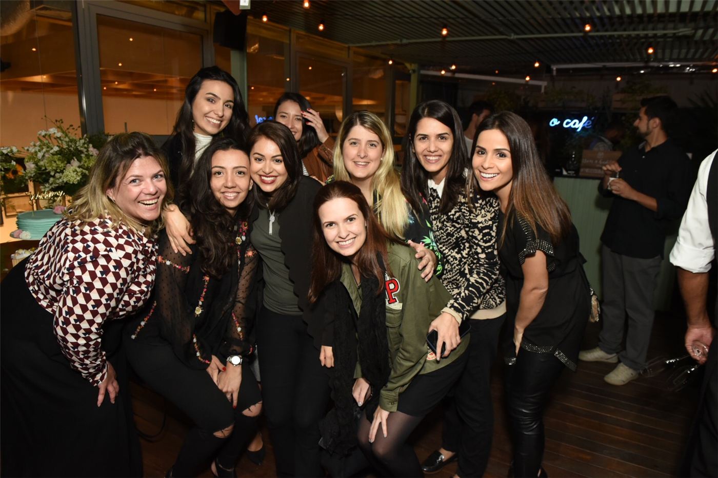 Crowd at a Westwing event with influencers and guests